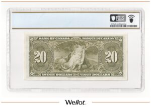 20 Долларов 1937 Канада PCGS 53 AUNC