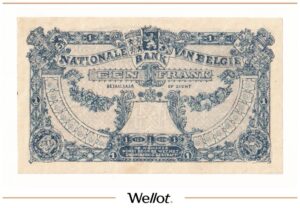 1 Франк 1920 Бельгия UNC-