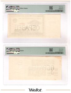 3 Рубля Золотом 1924 Россия СССР Образец PMG 53-63 UNC