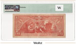 1 Песо 1894 Аргентина PMG 30 VF