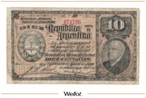 10 Сентаво 1891 Аргентина